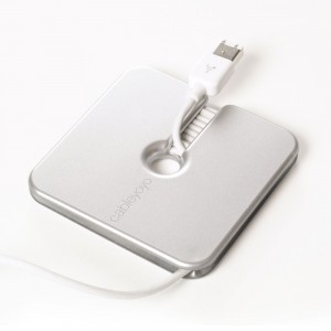 Range c&acirc;ble Blanc