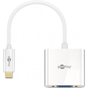 Adaptateur USB-C&trade; VGA, Blanc