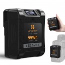 K&F Batterie V-Mount 6700mAh 99Wh 14,8V